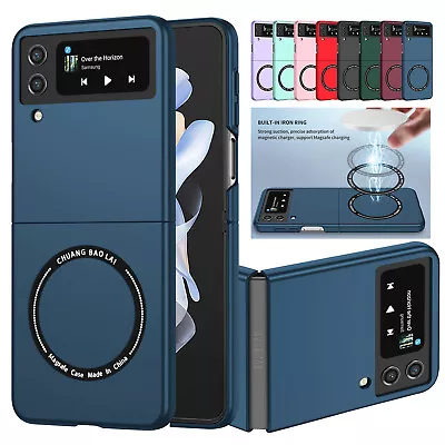 $6.99 • Buy For Samsung Galaxy Z Flip 4 Flip 3 5G Mag Safe Magnetic Charging Case Shockproof