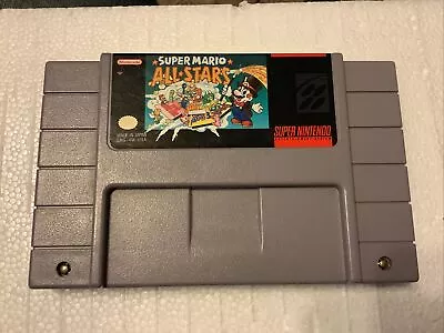 Super Mario All Stars Snes Super Nintendo Works Tested Authentic New Battery • $25