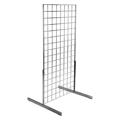 5ft Gridwall Mesh 2 Way Display Stand - H1530mm X D610mm X W610mm - 5ft X 2ft X • £36.99