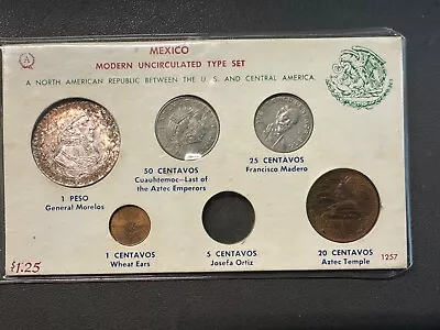 Mexico Peso 1963 1964 1965 Coin Set • $0.99