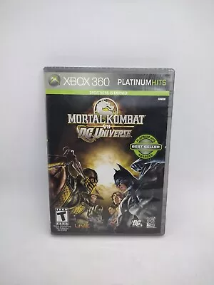 Mortal Kombat Vs. DC Universe - (Microsoft Xbox 360) Complete CIB • $11