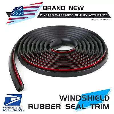 Car Windshield Weather Seal Rubber Trim Molding Cover 10 Feet For Ford Models • $11.99