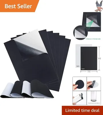 Self-Adhesive Felt Sheets - Heavy-Duty Craft Material - A4 Size - Multi-Purpose • £13.13