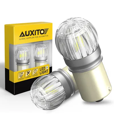 AUXITO 1156 7506 LED Backup Reverse Light Bulbs 6000K Super Bright White Canbus • $13.99