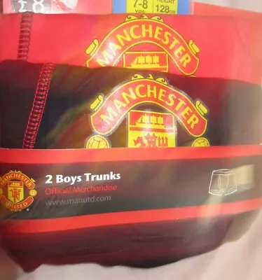 New M&S Official Man United Age 7-8  Boys Pants | Boxer Shorts Kids BNWT • £5.75