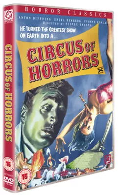 Circus Of Horrors (DVD) Kenneth Griffith Vanda Hudson Yvonne Romain Jack Gwillim • $25.61