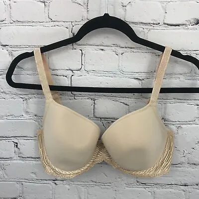 Wacoal Bra Womens 34DD Beige T-Shirt Underwired Seamless La Femme Lined • $10