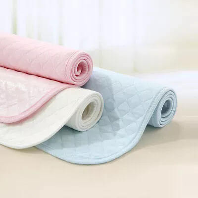 £8.69 • Buy Reusable Washable Absorbent Incontinence Bed Pads Mats Sheet Mattress Protector