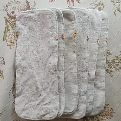 6 Used Large Gdiaper Insert Cloth Diaper • $22