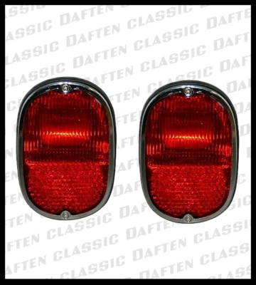 $102.38 • Buy VW Bus Tail Light Assemblies PAIR Volkswagen Transporter 1962 To 1971 211945237K
