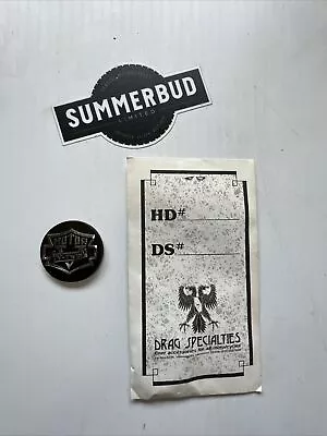 $1.25 • Buy Harley Davidson NOS V-Twin Brake Caliper Badge FLH FEX Harley Davidson H98,   D2