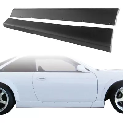 VSaero FRP TKYO Boss Wide Body Side Skirts S14 For 240SX Nissan 95-98 Vsaero_10 • $312