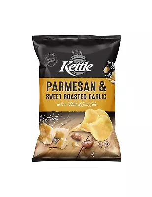 Kettle Parmesan & Sweet Roasted Garlic 165g X 1 • $7.95