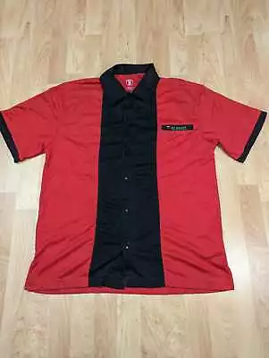 7 Eleven 7-11 Employee Work Uniform Apparel Red Black Polo Men's L M Or XL • $20