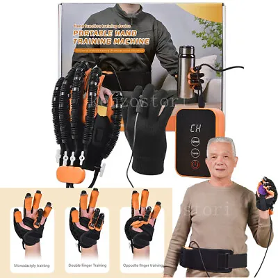 Hand Function Rehabilitation Robot Gloves Trainer For Finger Hemiplegia Recovery • $84.99