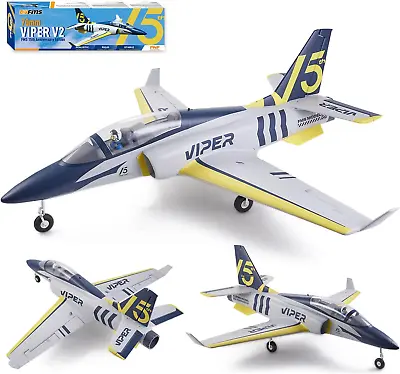 RC Jets 70Mm Viper V2 EDF Navy Blue RC Airplanes For Adults • $463.32