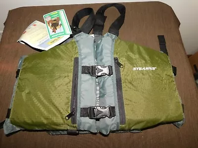 Stearns Adult Large X-large Fishing Jacket Floatation Aid Vest New • $34.99