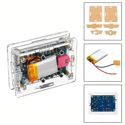 Experience Crystal Clear Audio With This FM Radio DIY Kit And Acrylic Case • £15.48