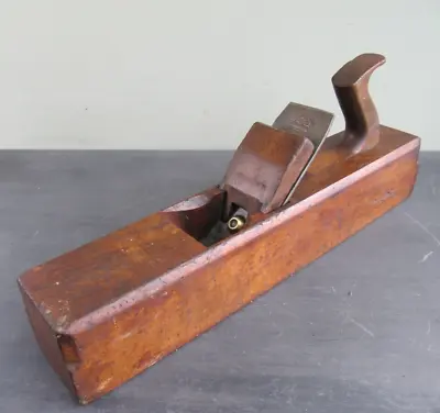 Vintage 17  Beech Wood Plane By Alex Mathieson Glasgow With Marples Iron • $37.35