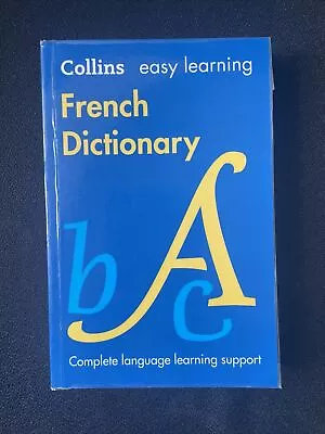 Easy Learning French Dictionary By Collins Dictionaries (Paperback 2014) • £8