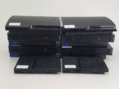 Lot Of 8 Sony PlayStation Video Game Consoles - For Parts Or Repair • $122.50