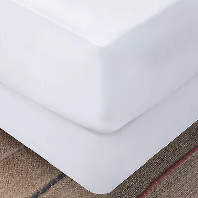 Guardmax Mattress Protector Fitted Cover Waterproof Quiet Noiseless Perfect Fit • $51.72