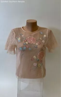 Miss Selfridge Women's Pink Blouse - Size 4 • $12.99
