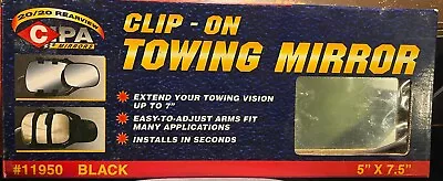 Clip On Sided Mirror Extender Extension Side Truck Suv Van RV Trailer Towing • $9.99