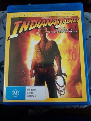 $6.50 • Buy Indiana Jones And The Kingdom Of The Crystal Skull Blu-ray 2 Disc Set Free Post