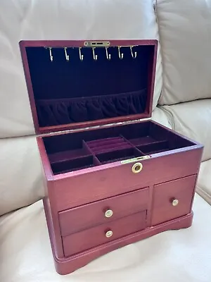 Mele & Co Wooden Jewelley Box • £40