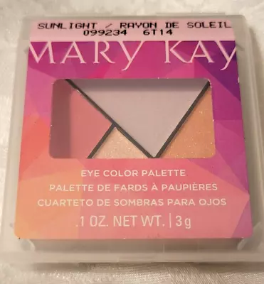 Mary Kay  SUNLIGHT  EYE COLOR PALETTE In 4 Color Quad  0.1 Oz. New In Case • $9.99