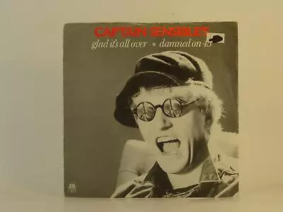 CAPTAIN SENSIBLE GLAD IT'S ALL OVER (2) (59) 2 Track 7  Single Picture Sleeve A& • £5.46