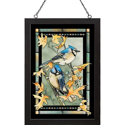 Bluejays  Stained  Glass Art By Marjolein Bastin Wild Wings • $74.96