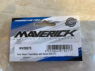 Maverick Clear Desert Truck Body With Decals (Ion Dt) • £15