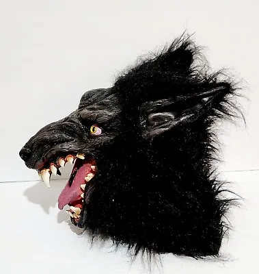 Werewolf Mask Wolf Man Big Bad Wolf Adult Dress Up Cosplay Scary Halloween • $29