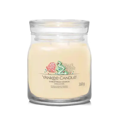 Yankee Candle Signature Medium Jar Christmas Cookie Xmas Festive Gift Present • £21.94