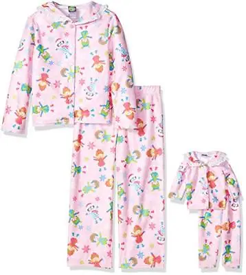 Girl 4-14 And 18  Doll Matching Snow Angel Winter Pajamas Outfit American Girl • $24.99