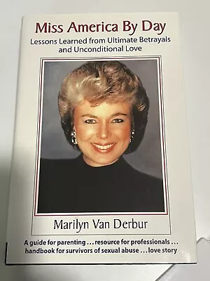 Miss America By Day By Marilyn Van Derbur Hardcover SIGNED • $14.99