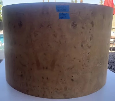 Gretsch Vintage Raw Walnut Burl 26  X 16  Unfinished Bass Drum Shell #1 • $294.99