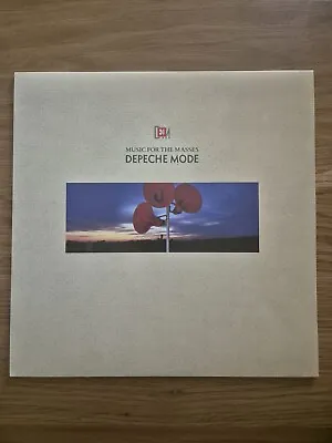 Depeche Mode Music For The Masses LP Album Repress MPO UK Vinyl Record  • $210