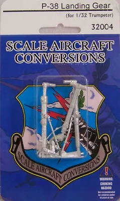 SAC32004 1:32 Scale Aircraft Conversions - P-38 Lightning Landing Gear (TRP • $23.69