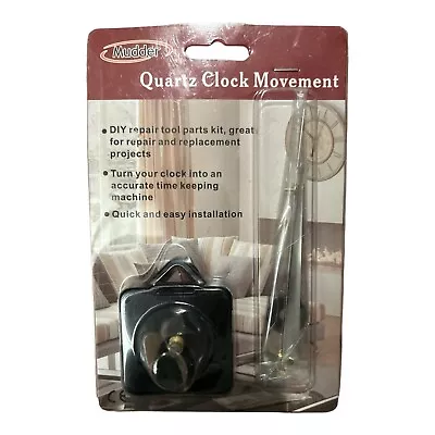 Mudder Quartz Clock Movement MUDDER-CLOCK MOVEMENT Repair Kit New • $10.79