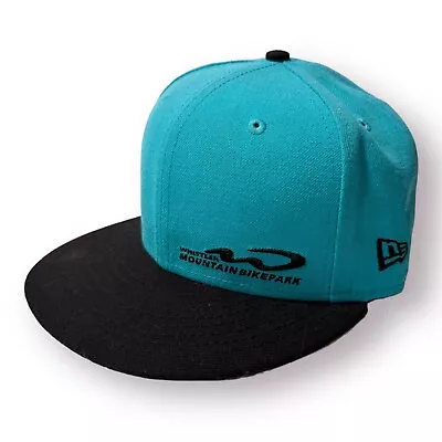 Whistler Mountain Bike Park New Era 9Fifty / Black & Teal Snapback Hat • $19.95