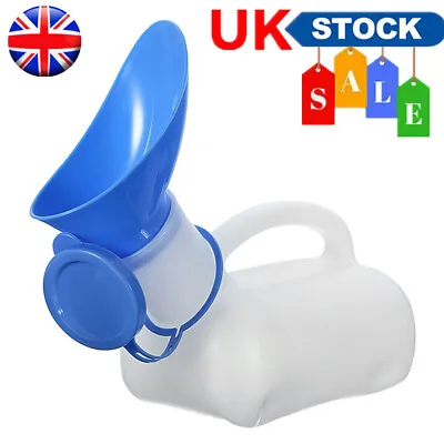 Male & Female Portable Urinal Travel Camping Car Toilet Pee Bottle 1000ml UK • £4.25