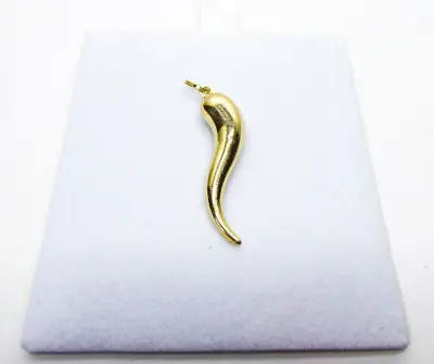 £55 • Buy 9ct Gold Charm Horn Of Plenty Yellow Gold Dangle Gift Box