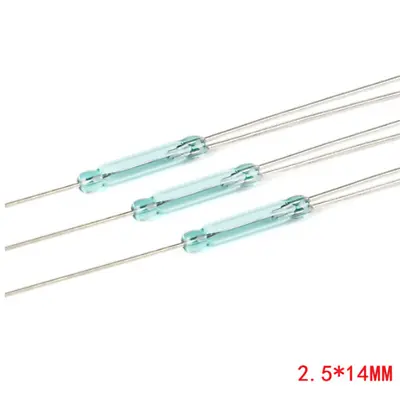 Reed Switch 3 Pin Magnetic Switch Normally Open Closed Conversion 2.5x14mm • $2.28
