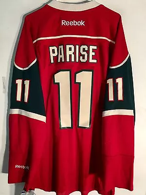 $49.99 • Buy Reebok Premier NHL Jersey Minnesota Wild Zach Parise Red Sz 2X