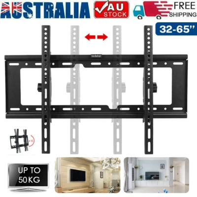 $19.50 • Buy TV Wall Mount Bracket Tilt Slim LCD LED 32 40 42 47 50 52 55 60 62 65 Inch