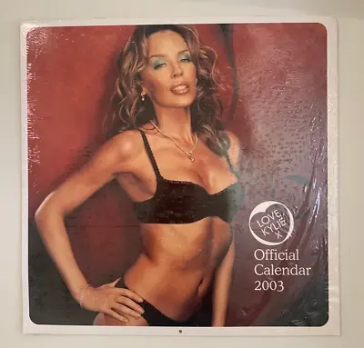 Kylie Minogue ~ Love Kylie Official 2003 Calendar (Factory Sealed) • $50