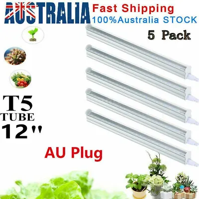 5Pc Full Spectrum LED Grow Light Strip Bar T5 Bulb Tube Lamp Plant Indoor Garden • $31.99